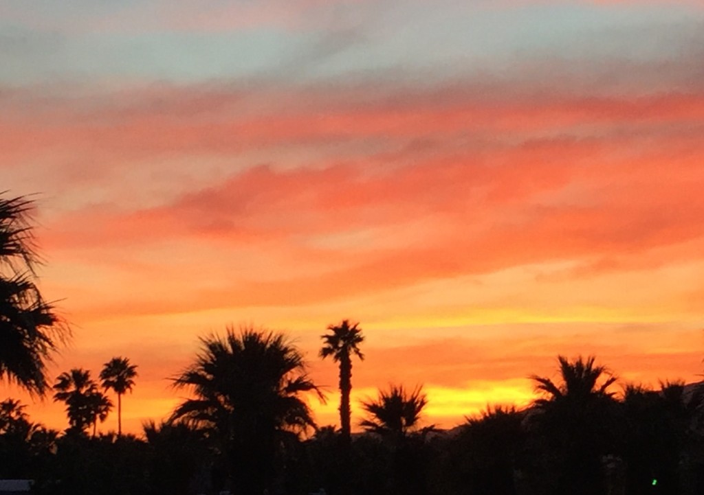 Desert Hot Springs sunset