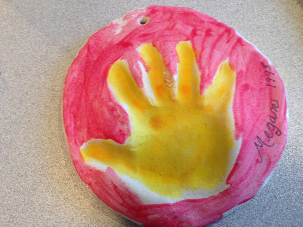 Daughter's Hand Art