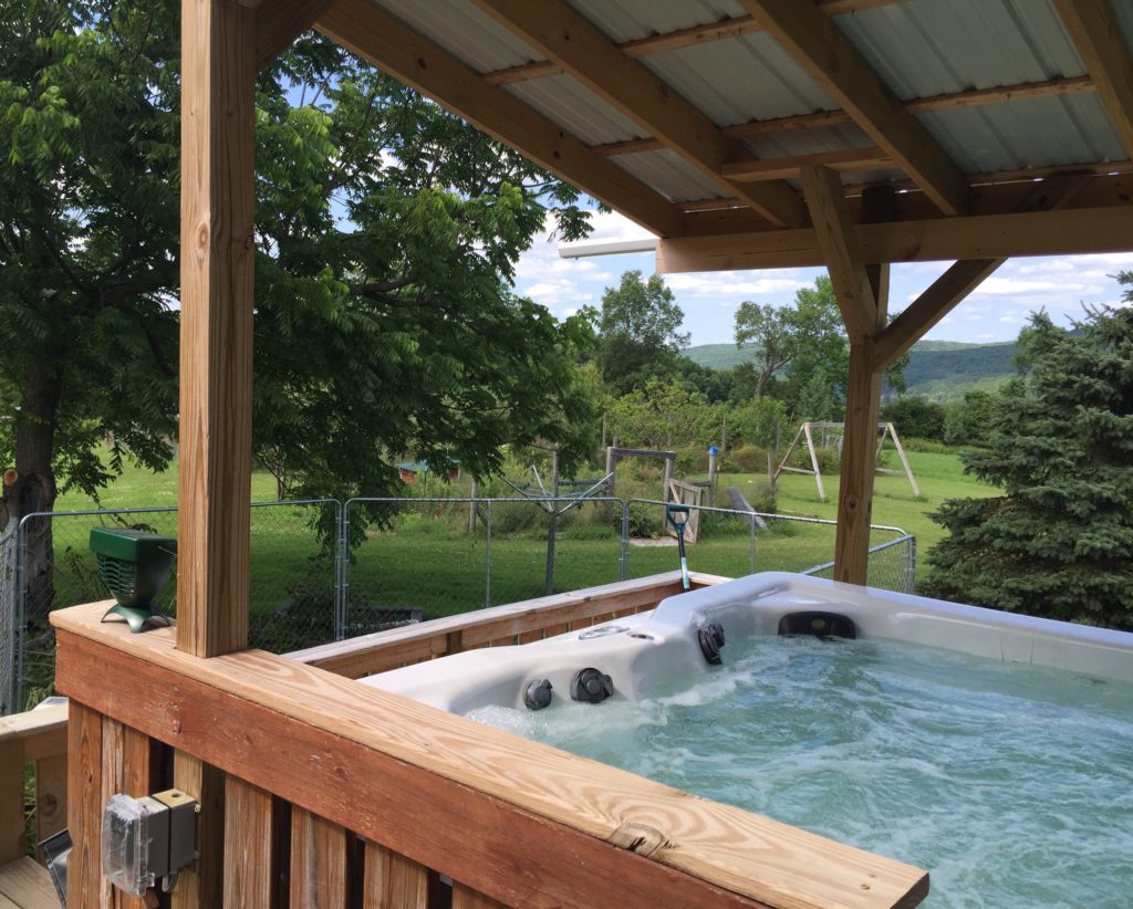 Lap pool view, New Berlin NY