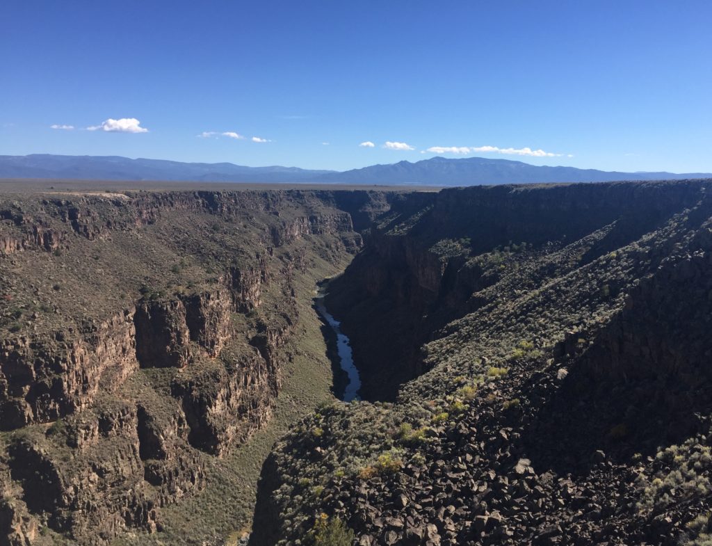 View from Rio Grande Gorge Bridge