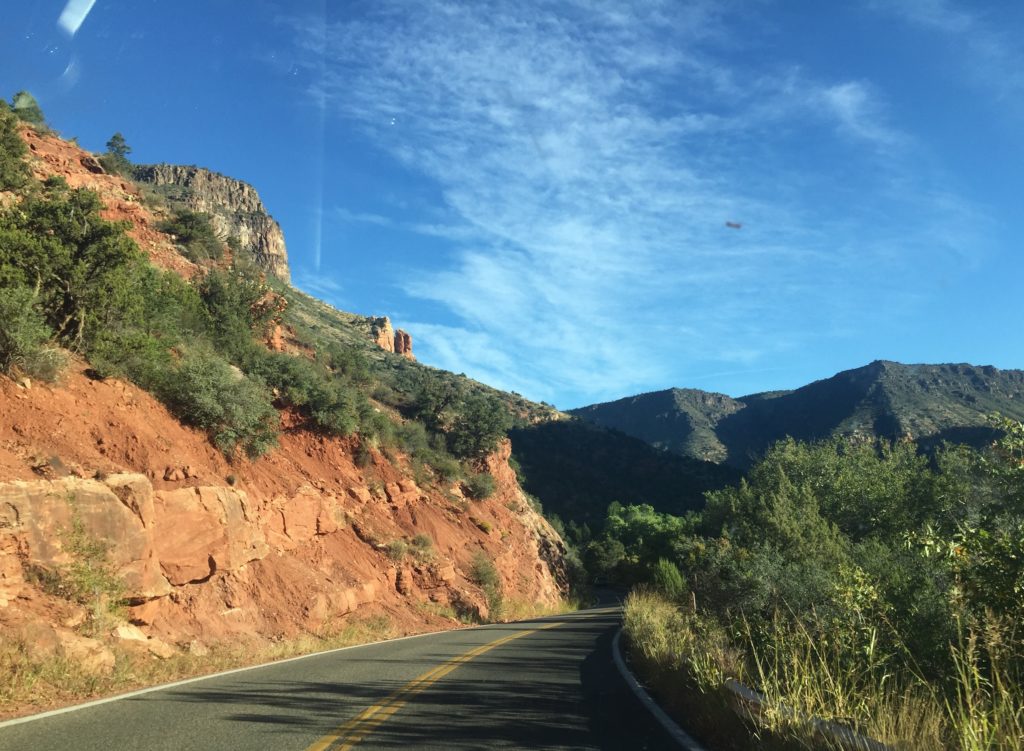 Glowing Sedona Red Rock 