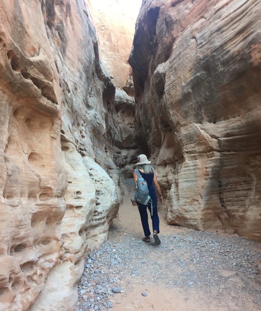 Hiking through the Narrows