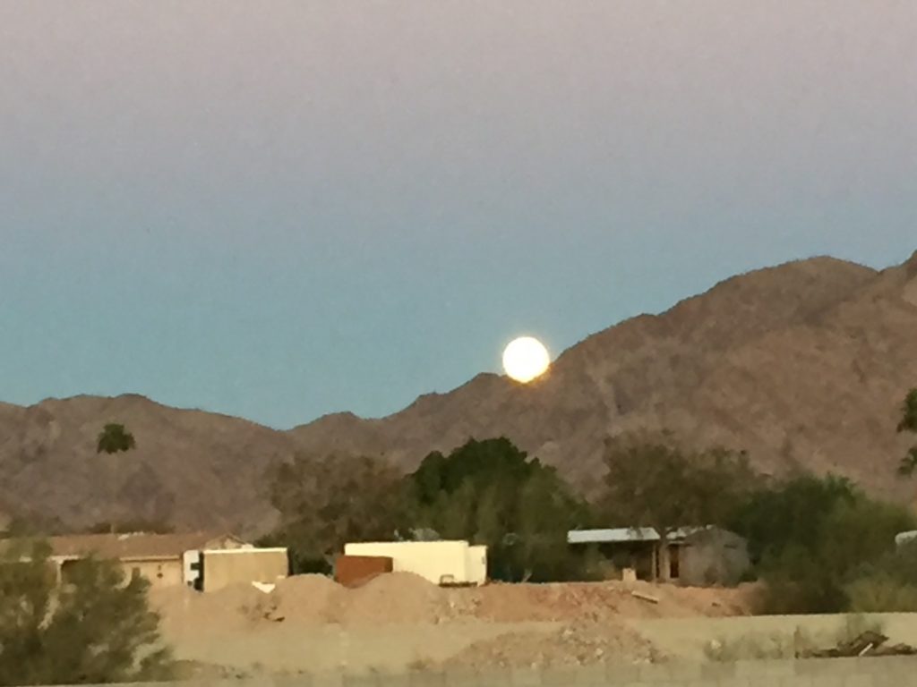 Super Moon, Yuma AZ