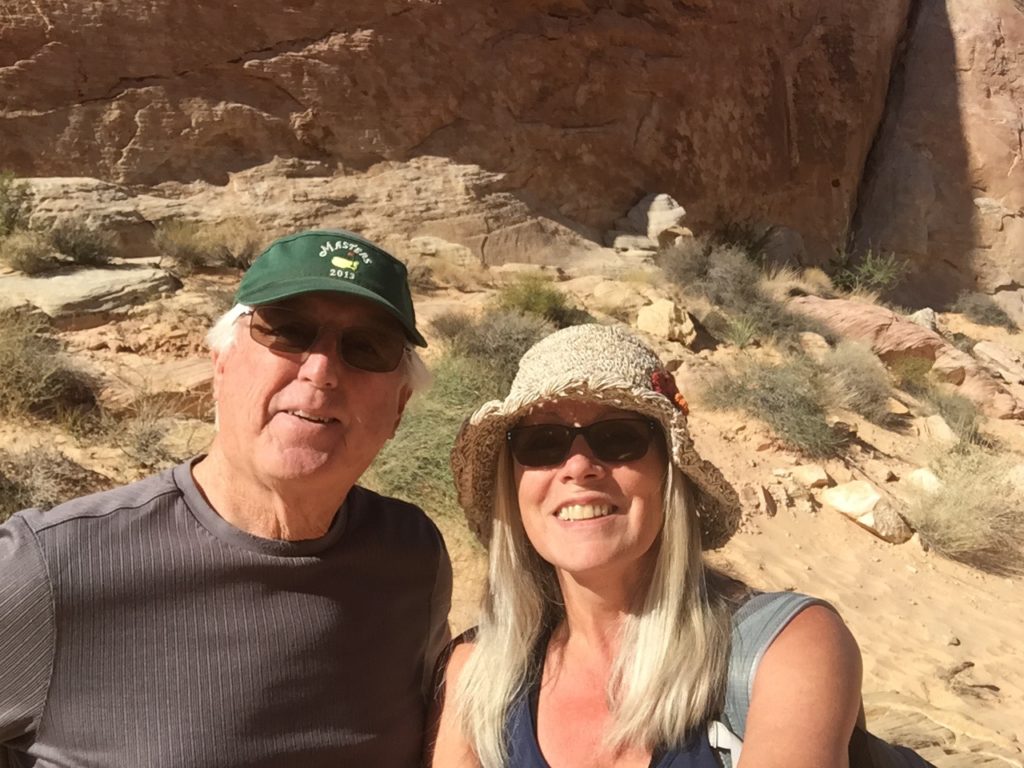 Arriving at Valley of Fire