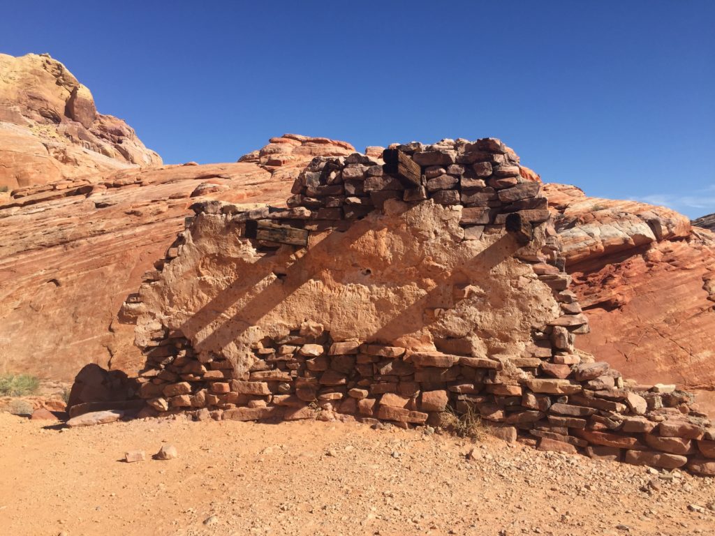 Remnants of Movie Set Valley of Fire