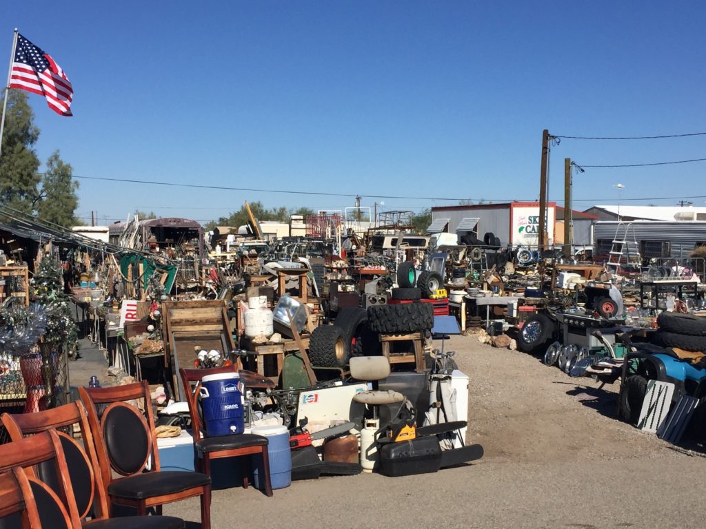 Quartzsite AZ flea market