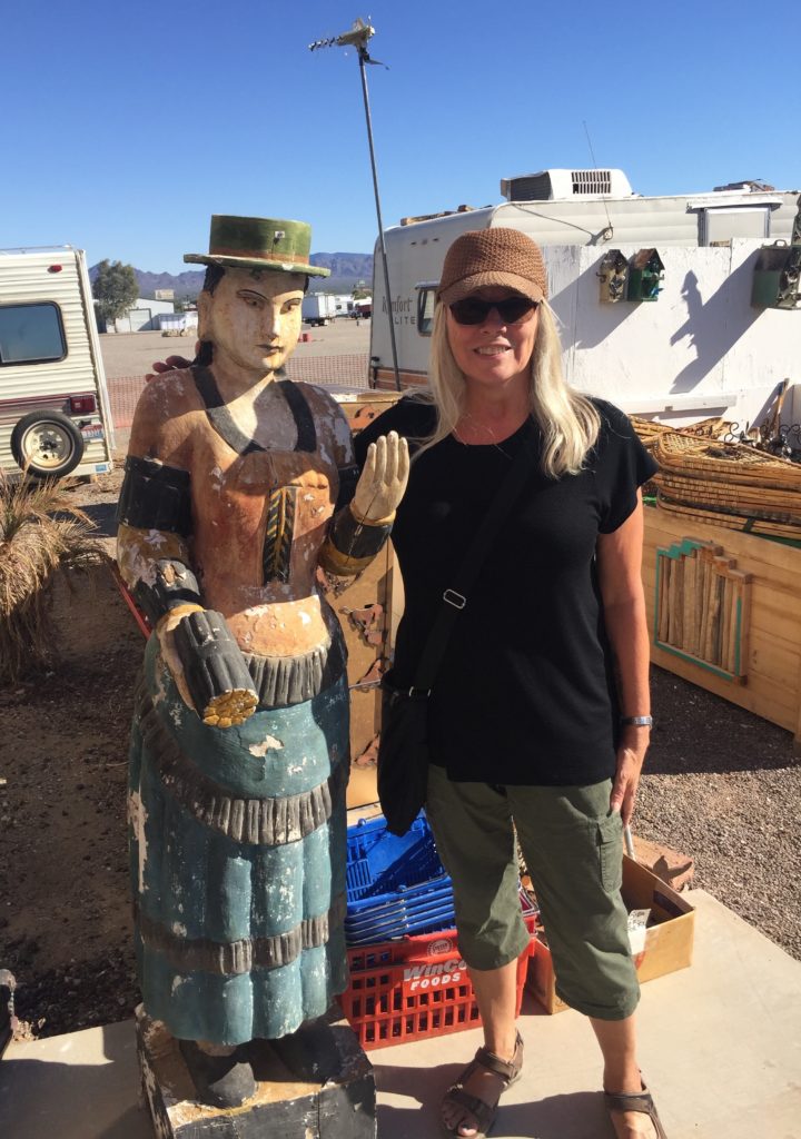 Me and my new friend, Ehrenberg AZ