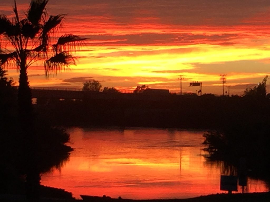 Another Ehrenberg AZ sunset