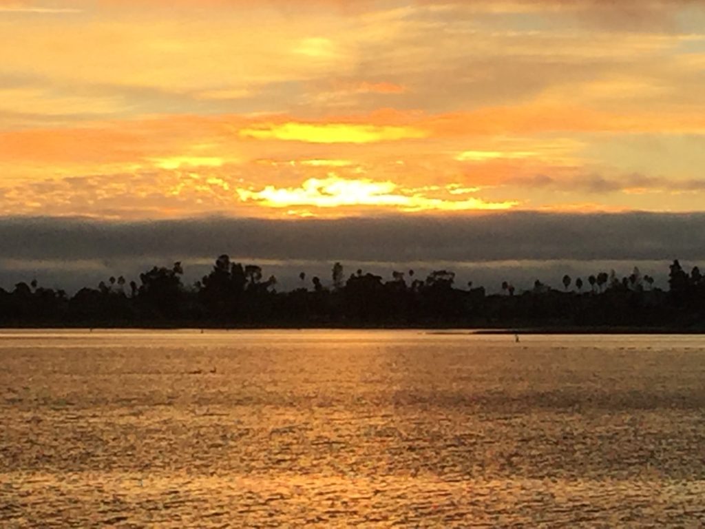 Another beautiful Mission Bay sunset