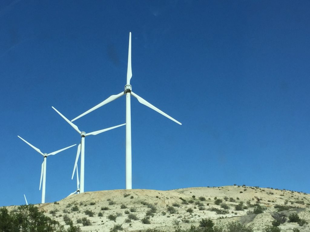 Desert Hot Springs wind turbines